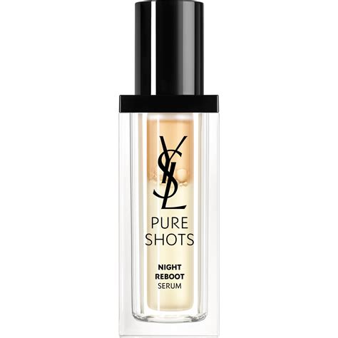 ysl pure shots night reboot review|pure shots lines away serum.